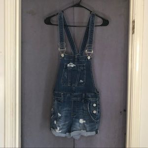 Overall Shorts